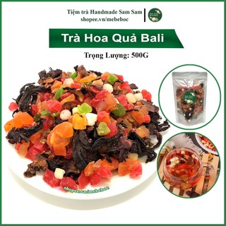 Trà hoa quả bali sấy khô 500g cocktail đa dạng hương vị giúp giải khát, cải thiện sức khỏe Sam Sam