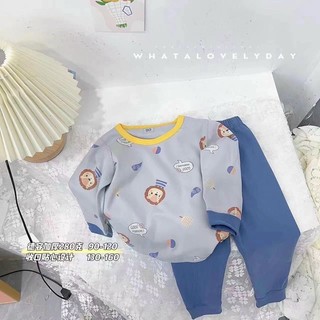Bộ nỉ nhung cho bé trai hàng cao cấp