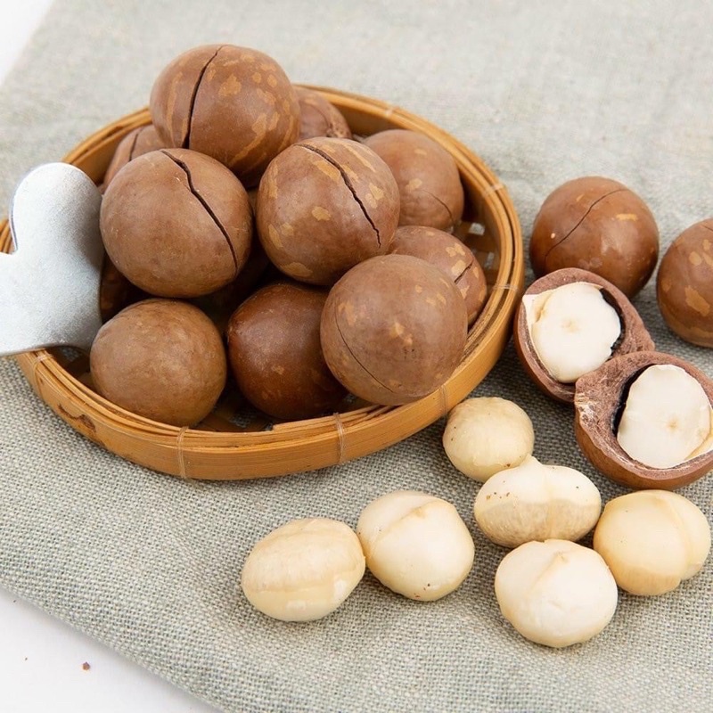 Hạt maca macca nứt vỏ Đắk Lắk 250gr - size đại - tặng kèm tách vỏ
