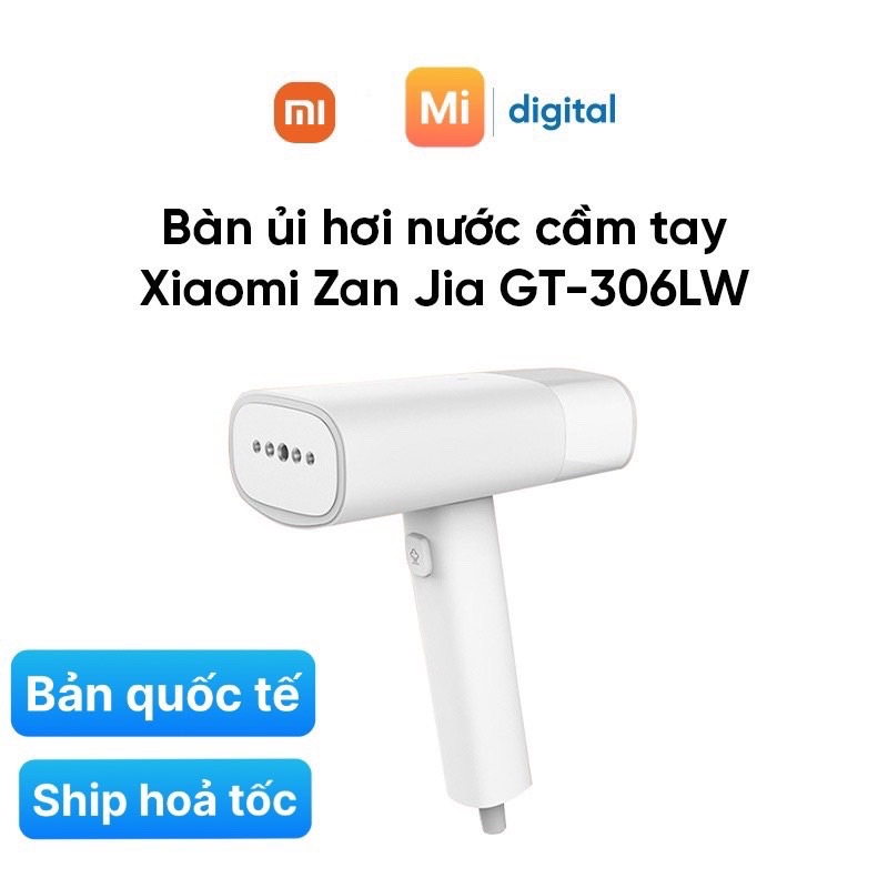 Bàn ủi hơi cầm tay, bàn là hơi nước cầm tay Xiaomi Zaijia GT 306LW Mẫu mới