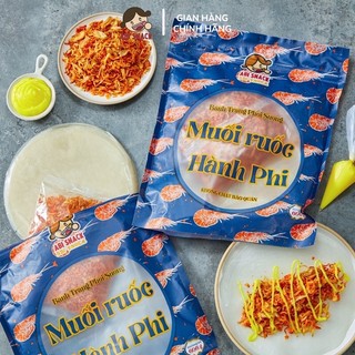 Bánh tráng phơi sương muối ruốc hành phi + 4 tuýp bơ