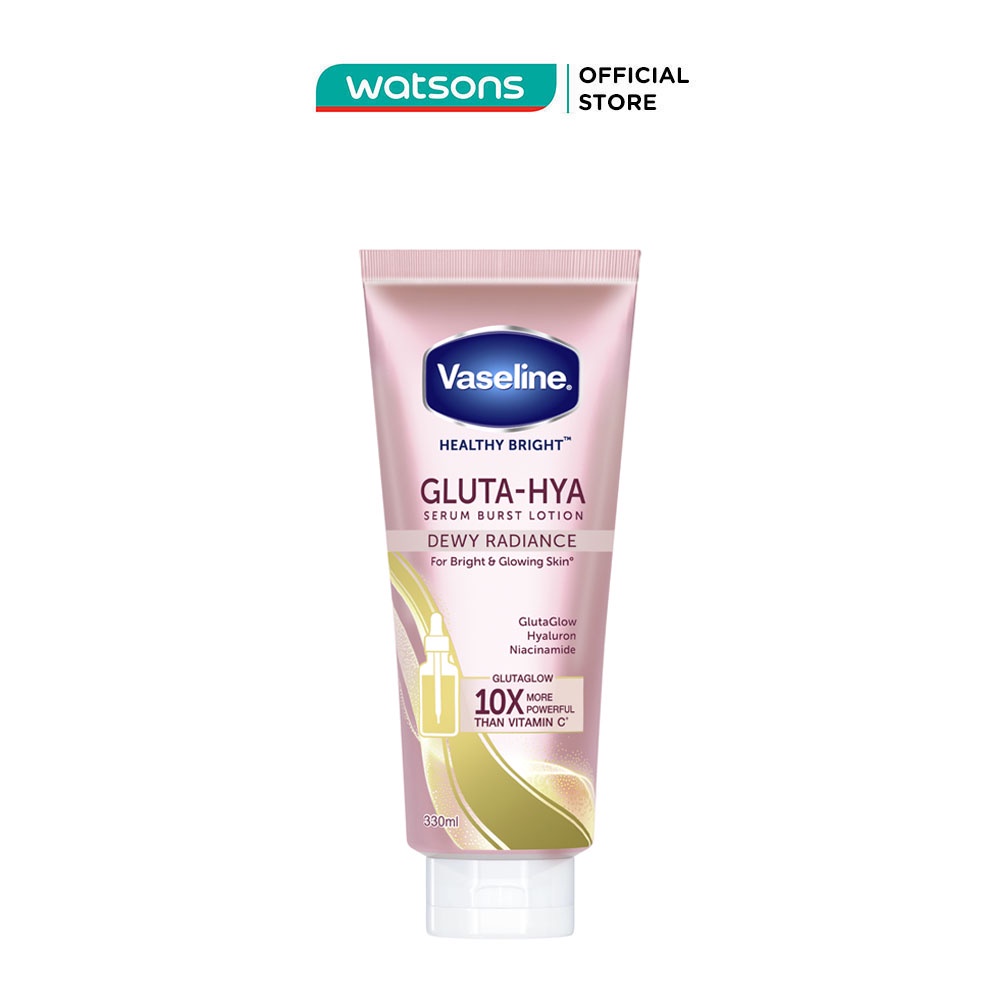 Serum Dưỡng Thể Vaseline Healthy Bright Gluta Hya Burst Lotion Dewy