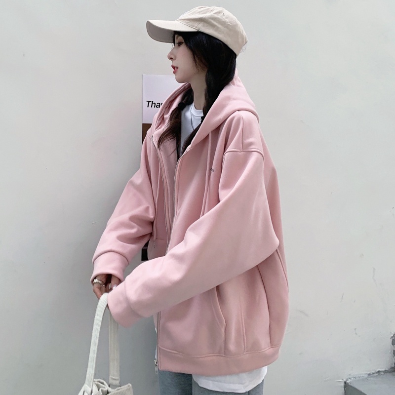 Áo Hoodies Nữ In Chữ Thời Trang Hàn Quốc Xinh Xắn