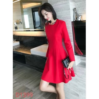 Đầm xòe đỏ D1399