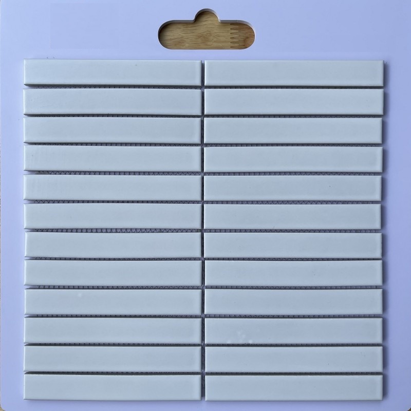 Gạch Mosaic Que Đũa 2201M Màu Trắng giá 520k/m2