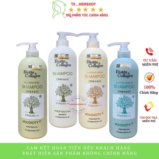 Dầu gội Biotin7 Collagen mềm mượt chống rụng kích thích mọc tóc 500-1000ml