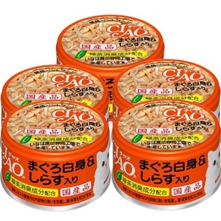 Pate lon Ciao Nhật Bản 85g ( Thùng 24 lon đủ vị )