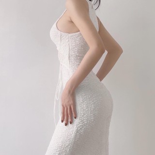 Đầm body buộc nơ eo - TADstore