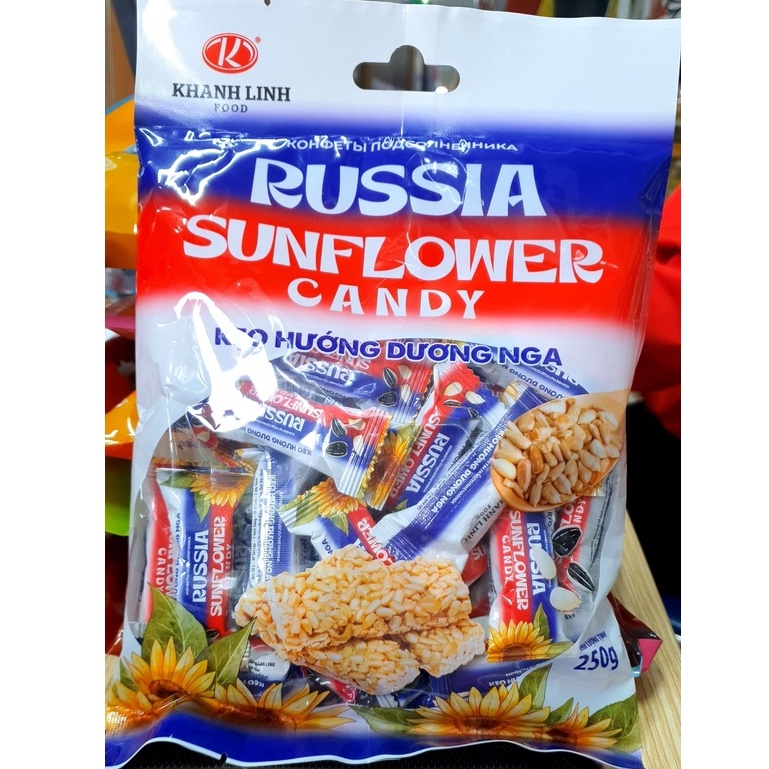 Kẹo Hướng Dương Nga - Russia Sunflower Candy Gói 250g