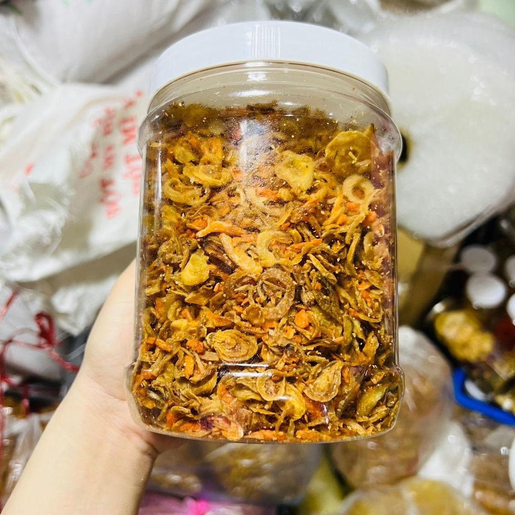 Hũ Muối Gà Hành Phi 600G Siêu Ngon