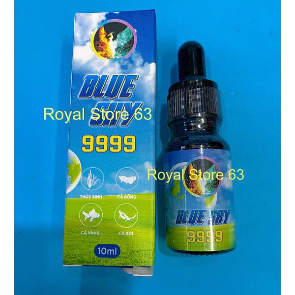 Blue Sky 9999 | Nấm, Túm Lắc, Stress, Sát Khuẩn, Dưỡng Cá, Vận Chuyển cá cảnh