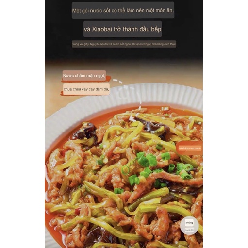 Sốt Xào, Hấp Cà Tím Ăn Chay Yanyiyi THE SPICE 70g