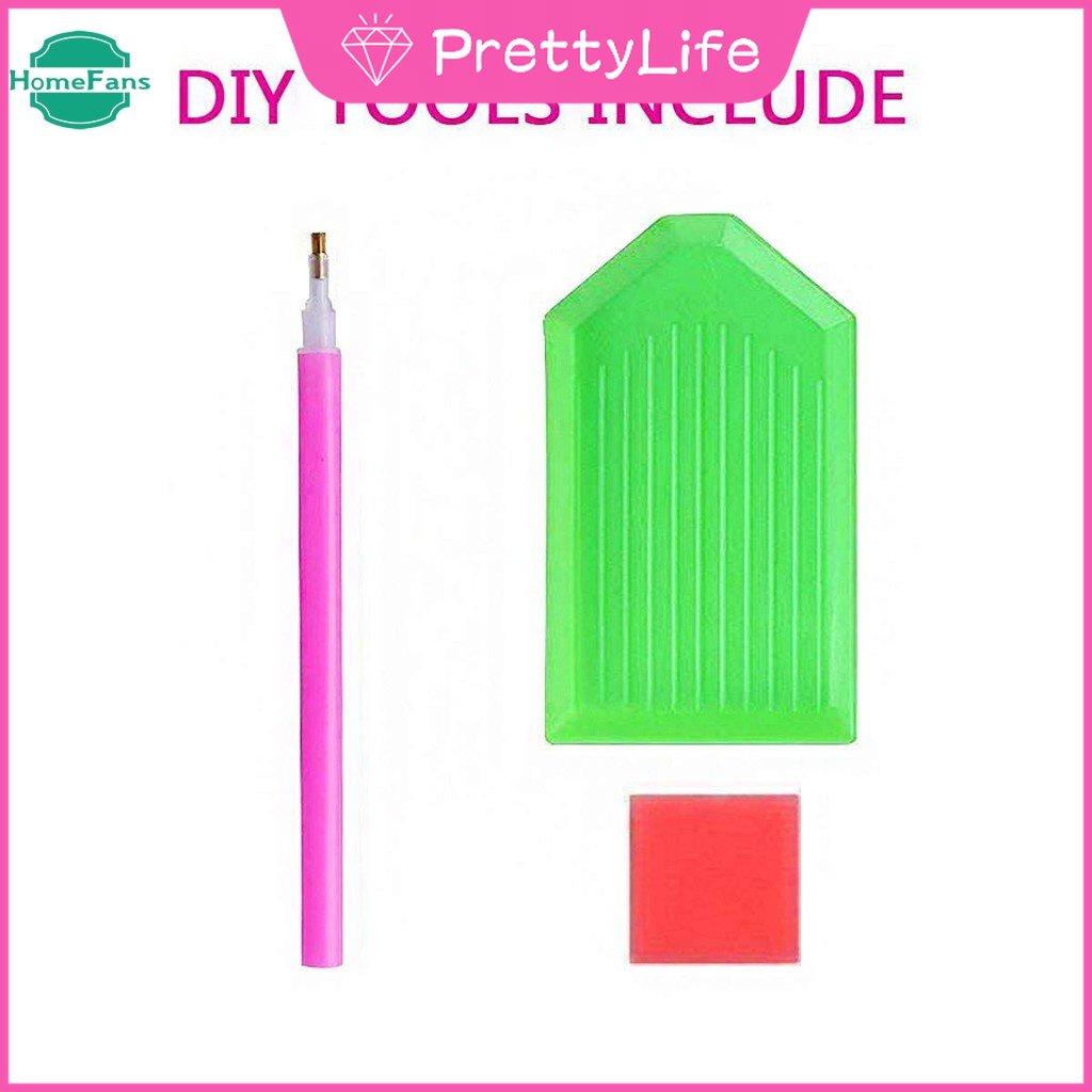 Bộ Tranh Đính Đá 5D Họa Tiết Ông Già Noel / Người Tuyết Độc Đáo Kích Thước 30X40cm Diy Dùng Trang Trí