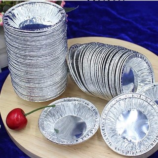 Set 100 chén bạc đế giấy bạc nướng bánh