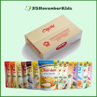 Combo 1 thùng cháo tươi ăn liền 30 gói đủ 14 vị