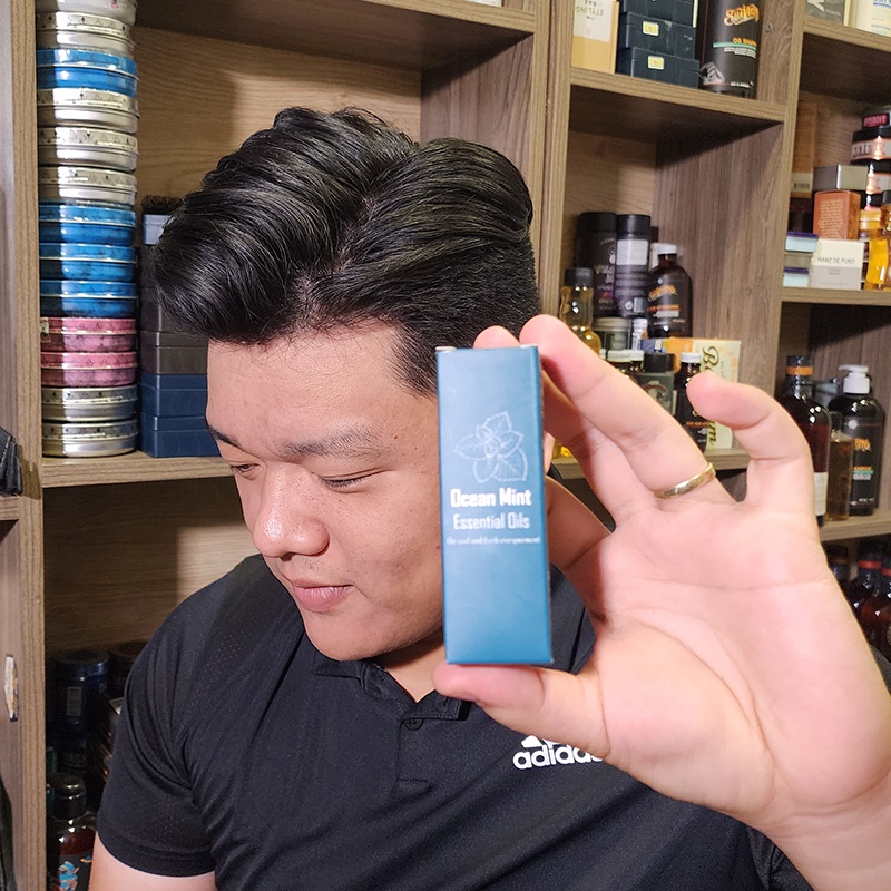 Tinh dầu dưỡng tóc nam Ocean Mint Essential Oils 20ml chuyên dụng dành cho quý ông | Version 2