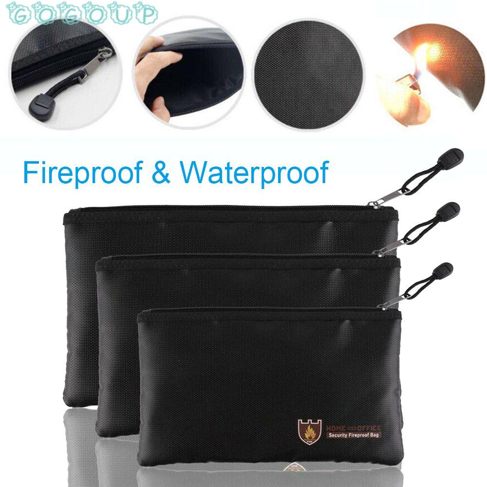 Túi Đựng Tài Liệu / Tiền Mặt Chống Thấm Nước Chống Cháy Tiện Dụng Cho Văn Phòng