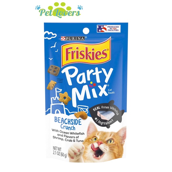Bánh thưởng cho mèo Friskies Party Mix 60g