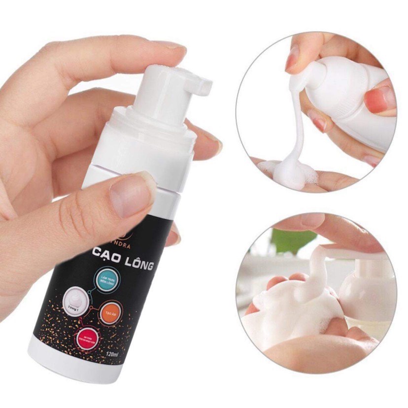 Bột cạo lông Syndra Gel tại nhà cho vùng kín nam nữ an toàn, hiệu quả