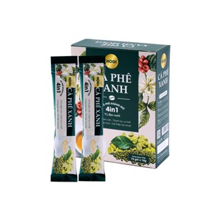 Cafe xanh Hogi (Hộp x 15 gói x 18gram)