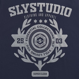 Áo thun SLY Stamp Đen | Kem | Navy