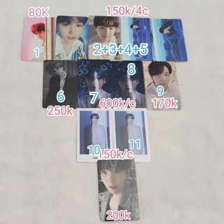 Card bo góc off bts suga, rm, j-hope