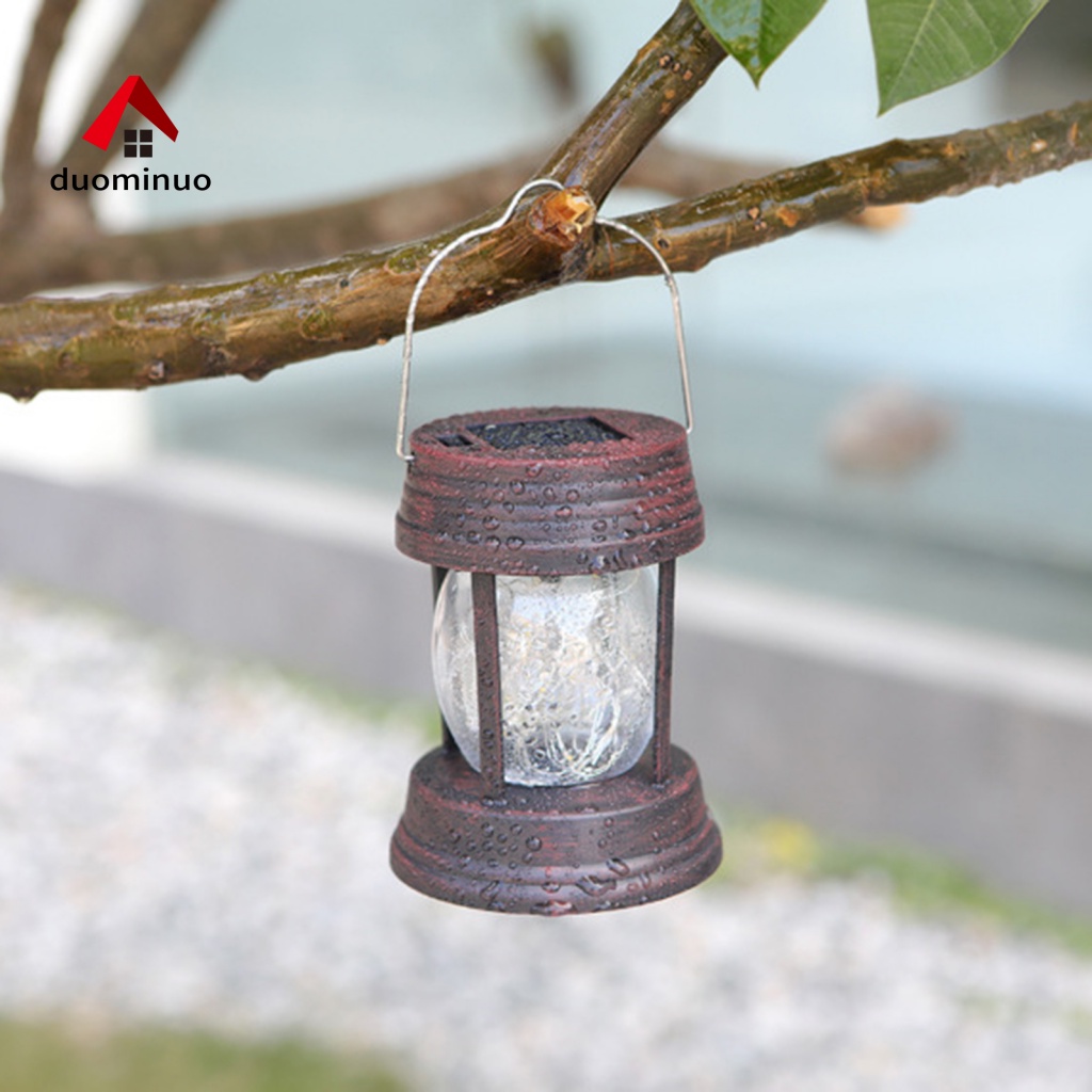 Đèn LED Cắm Trại Tự Động Sạc Năng Lượng Mặt Trời