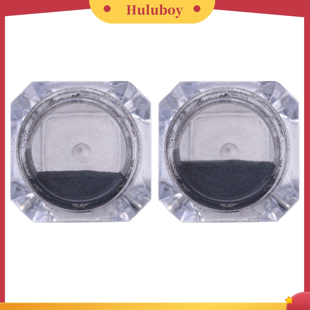 Bộ sơn móng tay hiệu ứng tráng gương màu đen