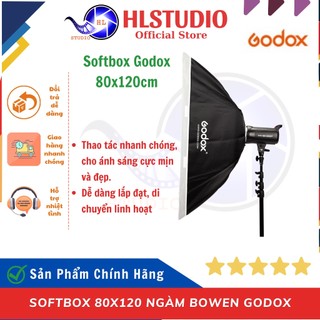 Softbox 80X120 Ngàm Bowen Godox HL Studio