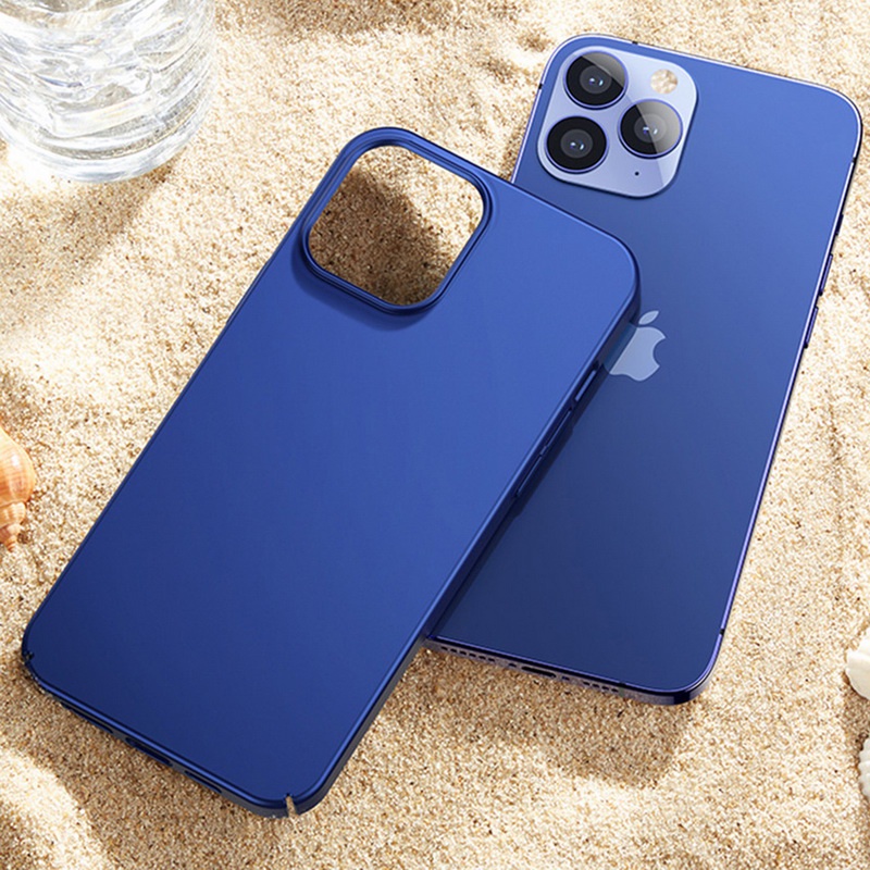 Ốp Điện Thoại Nhựa PC Cứng Siêu Mỏng Mặt Nhám Cho iPhone 14 Pro Max 11 12 13 Pro