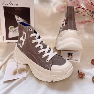 [Chính Hãng] Giày MLB Chunky High Đen Black