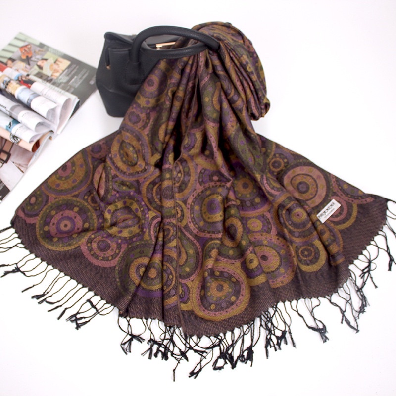 Khăn choàng thổ cẩm 70cm x 170cm hàng sẵn