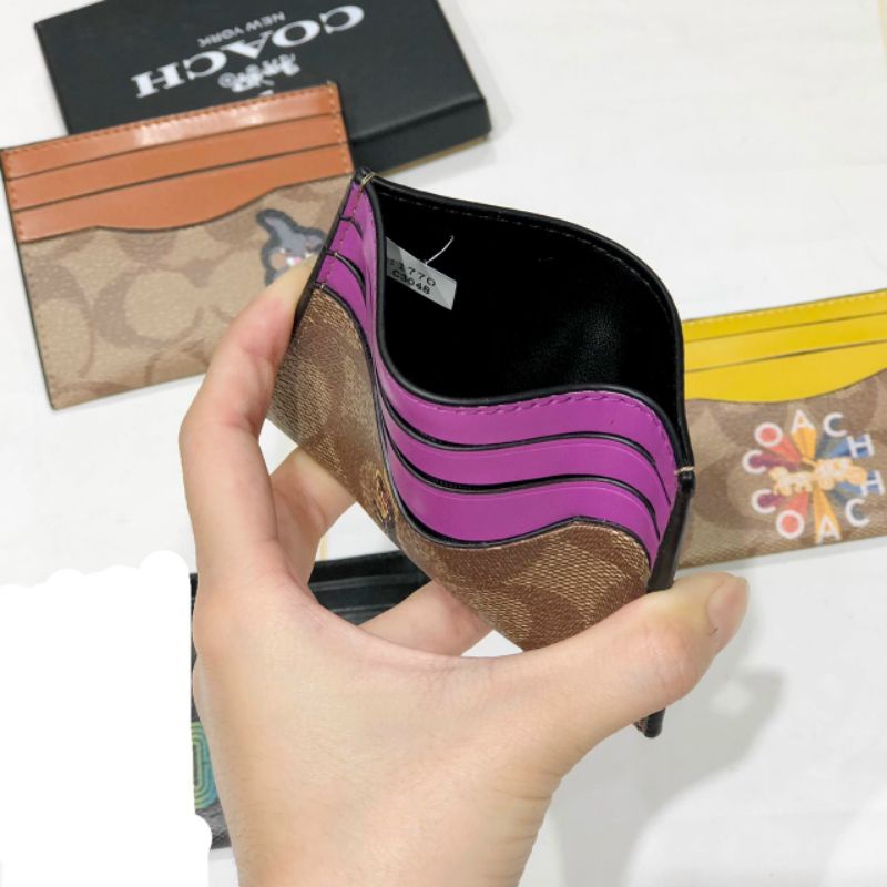 Ví C0ach đựng thẻ siêu cưng Fullbox