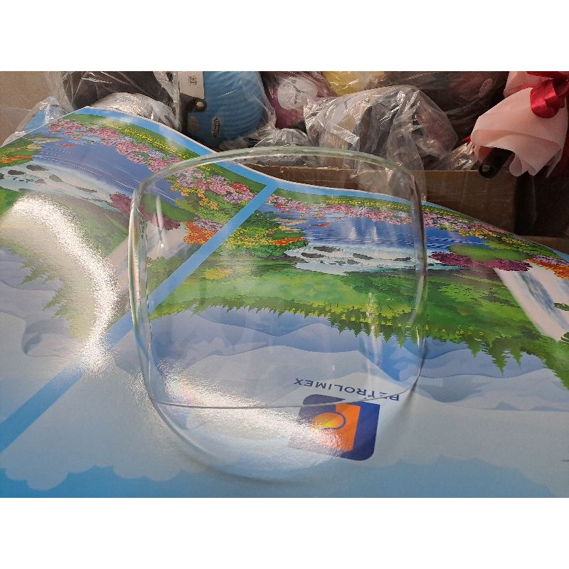 Kính thay thế mũ bảo hiểm nghành công an - kính thay thế mũ bảo hiểm hckt