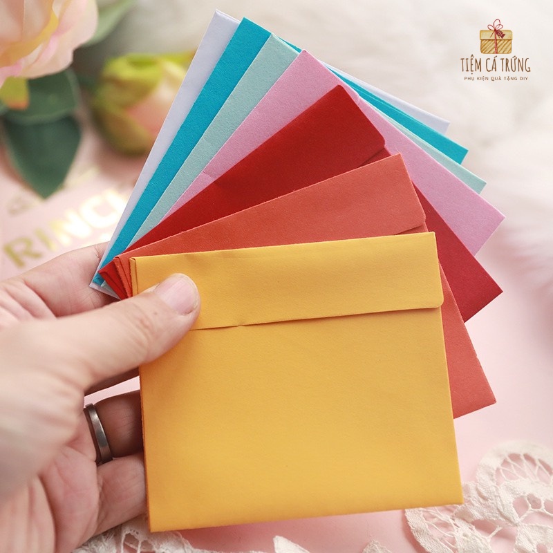 [TH13] Phong bì Mini Sang Trọng - Ý Nghĩa, Trang Trí Quà 14/2 - 8/3 - 20/10 - Giáng sinh  - Tiệm Cá Trứng
