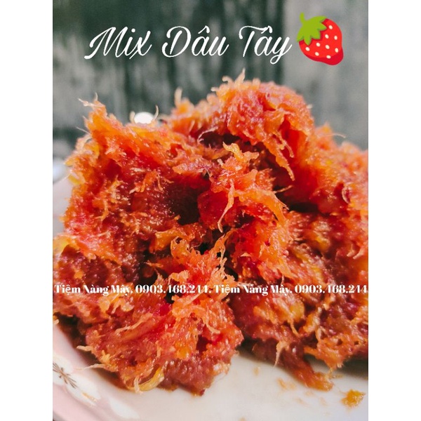 Mứt dứa, xoài, dâu ,cam  sên sẵn làm bánh dứa 1kg (tặng ct vỏ kinh doanh)