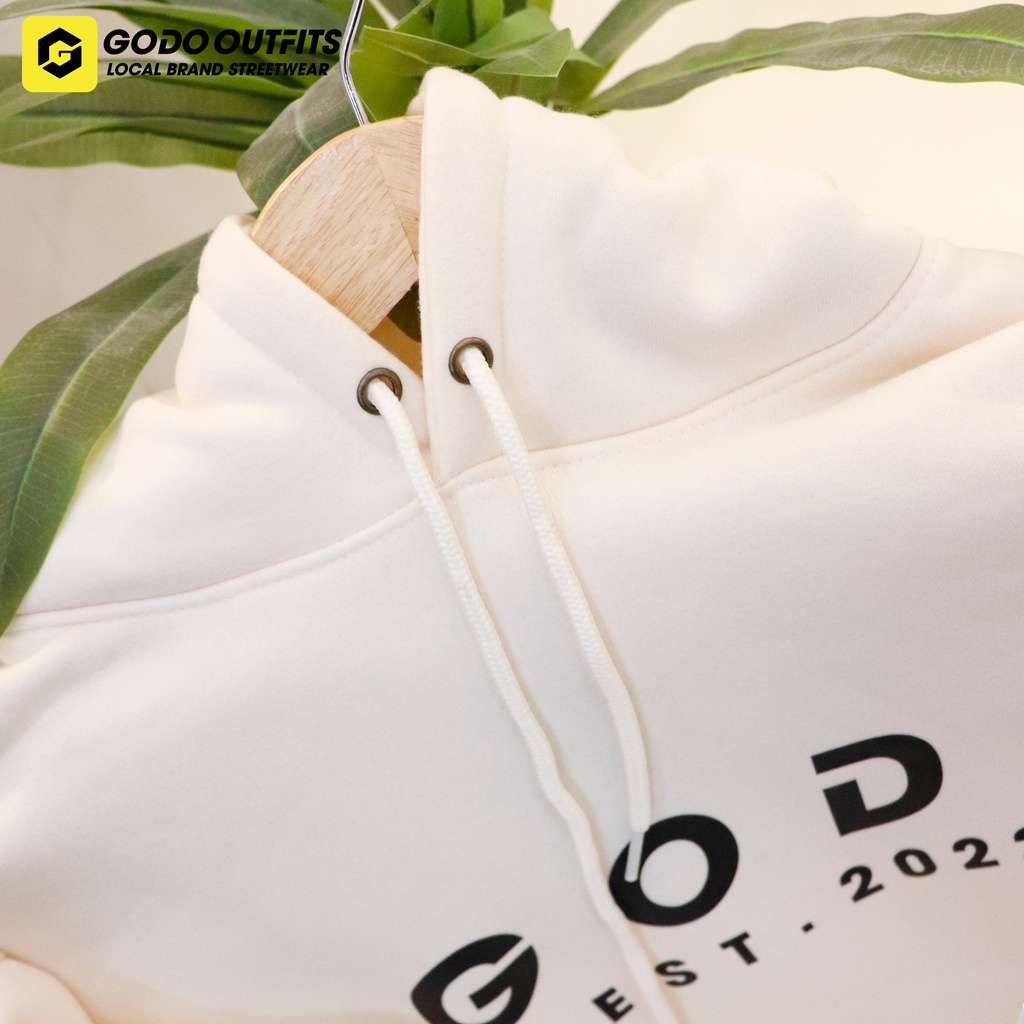 áo  hoodie GODO Localbrand Unisex Nỉ cotton Premium EST 2022