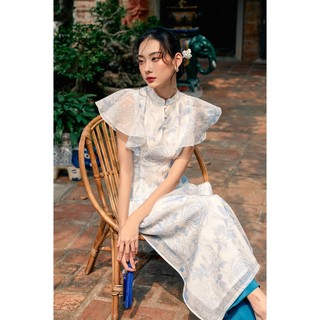 OLV - Áo dài Tuyết Sương (Không kèm quần)