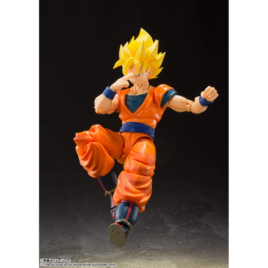 SHF Bandai Goku SS Power - Mô hình chính hãng Dragon Ball