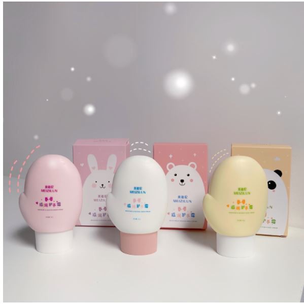 Kem dưỡng da tay Meizilun 60ml Hình bàn tay đáng yêu nội địa Trung