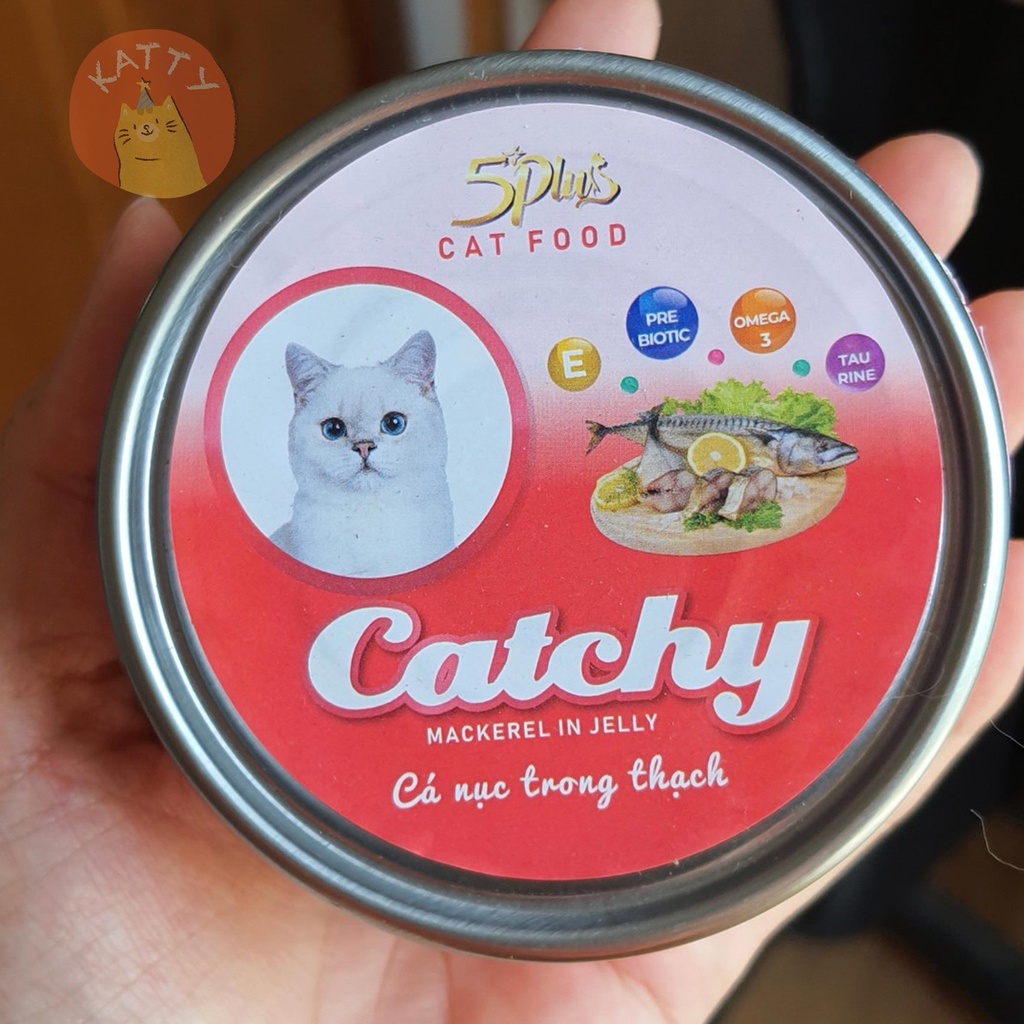 Pate Cho Mèo CATCHY Lon 170g
