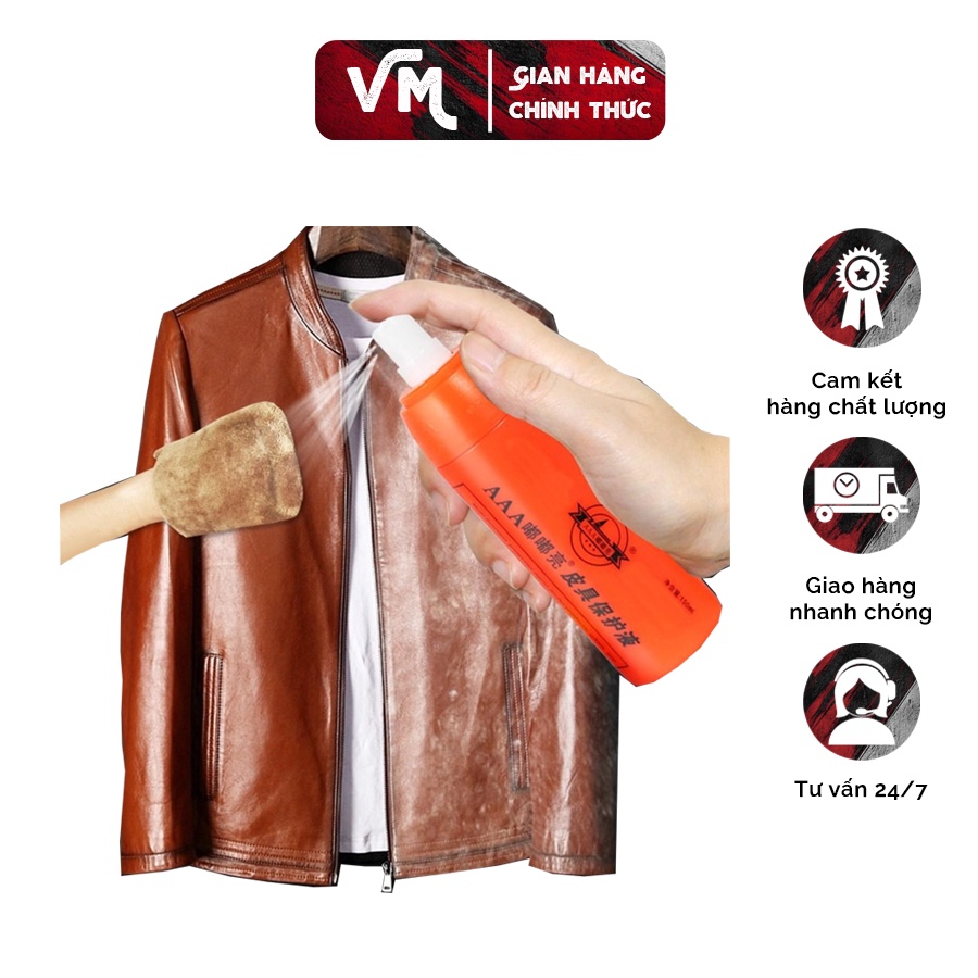 Xi Đánh Bóng Giày Da, Áo Da Bảo Vệ Đồ Da Cao Cấp, Xi Áo Da