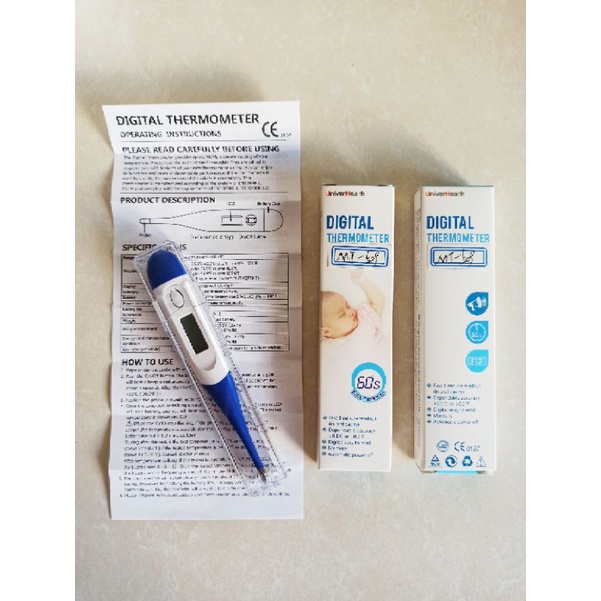 Nhiệt Kế Điện Tử Đo Nhiệt Độ Digital Thermometer cao cấp, Dụng cụ đo nhiệt độ nhanh 60s