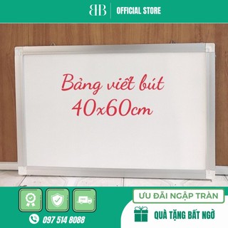 Bảng viết bút dạ siêu nhẹ, Kt: 40x60cm [phía sau có móc treo tiện lợi] tặng kèm bút kèm bông xoá