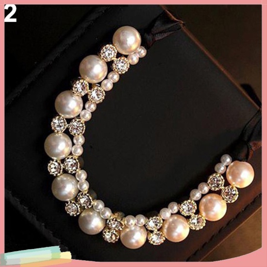 Vòng Cổ Chuỗi Hạt Ngọc Trai Giả Thời Trang Cho Nữ