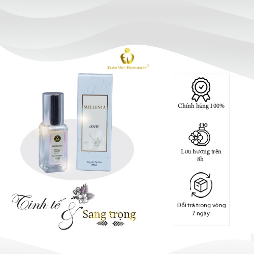 Nước Hoa Nữ MILLENIA 004W Euro Viet Perfumery 10ml