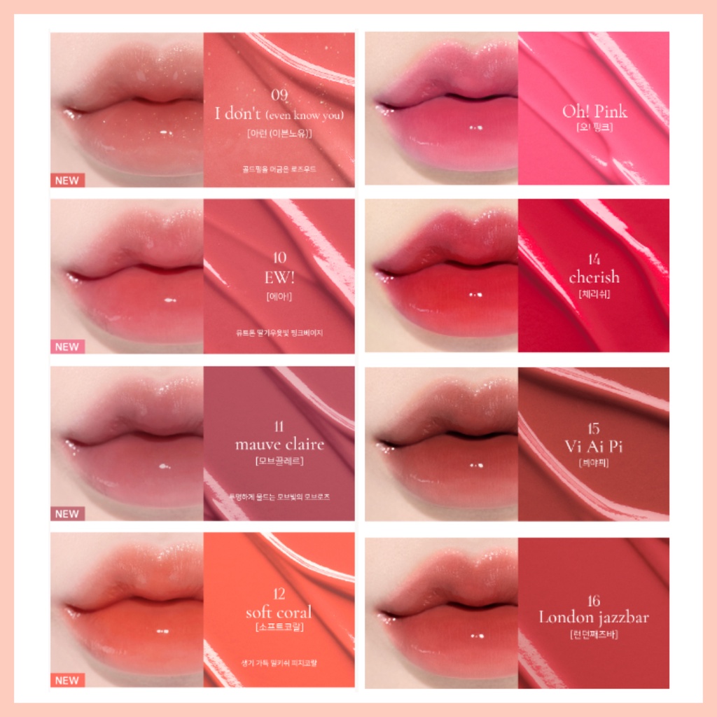 Qua-T Quat Mực Xăm Kính 3.5G # 16 Màu