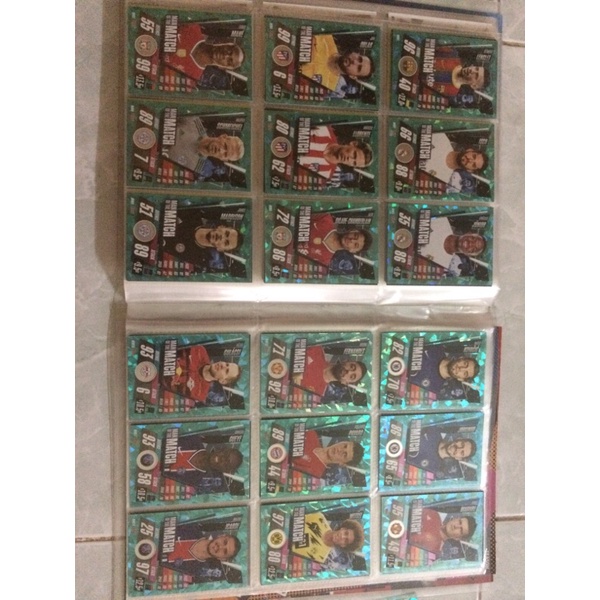 Set thẻ cầu thủ Match Attax champios league 20/21