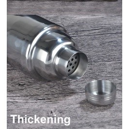 Bình lắc Shaker pha chế cocktail chất liệu inox (250 -350 - 550 - 750 ml)