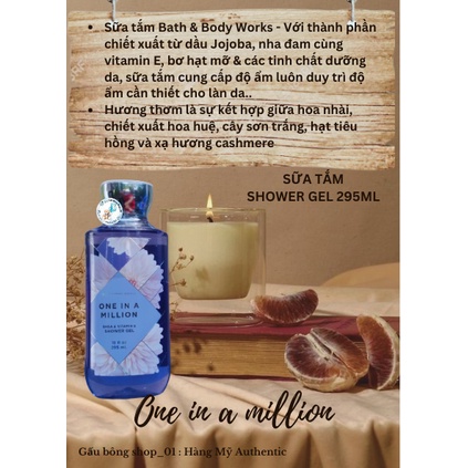 Sữa tắm Bath And Body Works 295ml